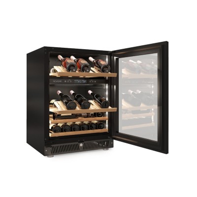 Nevada nnw82-50d-bfg-nh cantina vini 60 cm nero