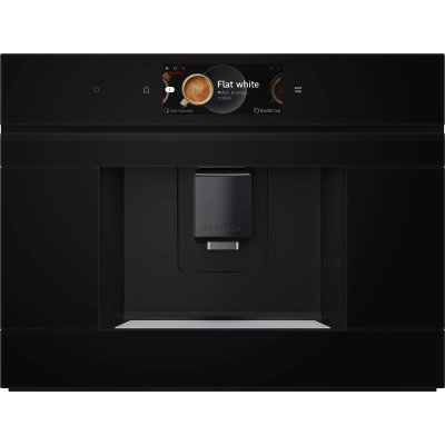 Bosch ctl7181b0 Serie 8 machine à café encastrable h 45 cm noir