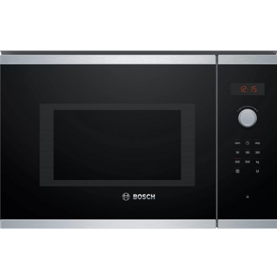 Bosch bfl553ms0 Series 4 built-in microwave oven h 38 cm black