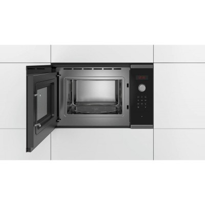 Bosch bfl553ms0 Series 4 built-in microwave oven h 38 cm black