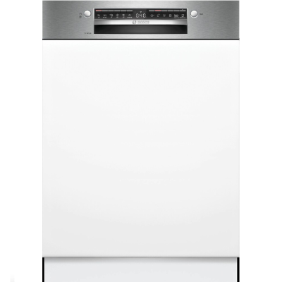 Bosch smi4hvs00e series 4 built-in dishwasher with 60 cm stainless steel front