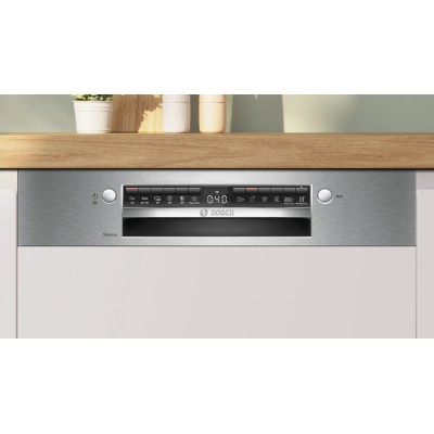 Bosch smi4hvs00e Serie 4 Einbau-Geschirrspüler mit 60 cm Edelstahlfront