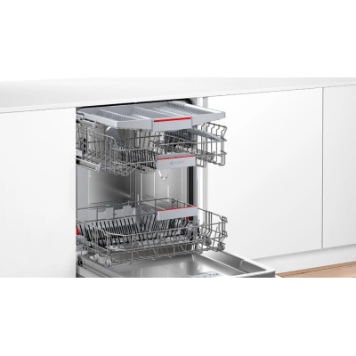 Bosch smi4hvs00e Serie 4 Einbau-Geschirrspüler mit 60 cm Edelstahlfront