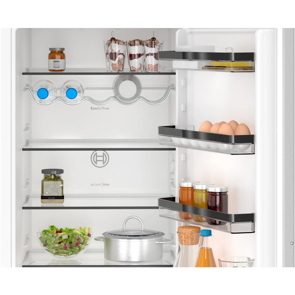 Bosch kin96vfd0 series 4 built-in combined refrigerator h 193 cm