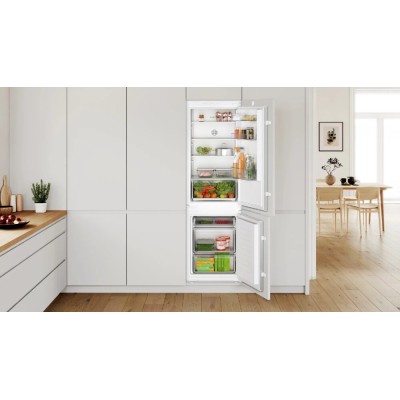 Bosch kiv86nse0 series 3 built-in combined refrigerator h 178 cm