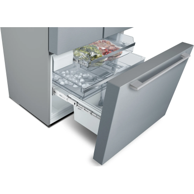 Bosch kff96piep series 8 free-standing stainless steel fridge freezer