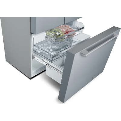 Bosch kff96piep serie 8 frigorifero congelatore libera installazione acciaio inox