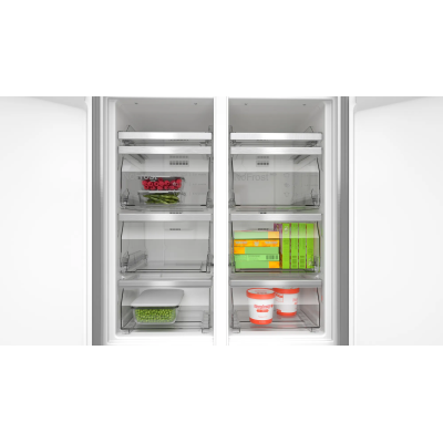 Bosch kmc85leea serie 8 frigorifero combinato 4 porte 85 cm libera installazione