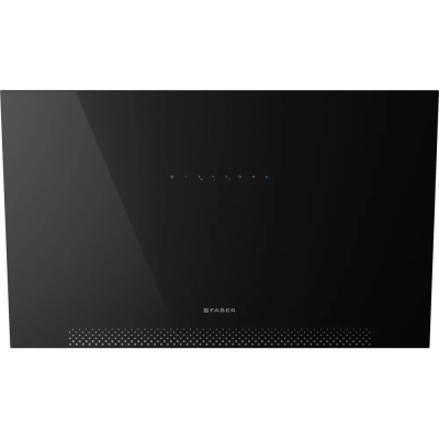 Faber Air hub vertical bk f80 wall hood 80 cm black