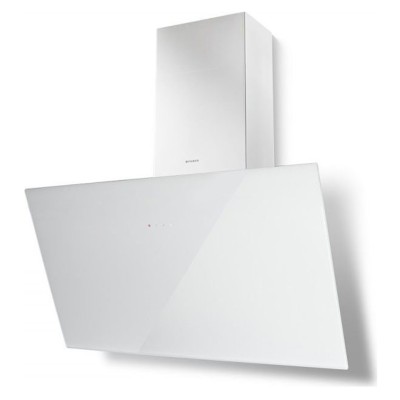 Faber Tweet ev8 led wh a80 wall hood 80 cm white glass