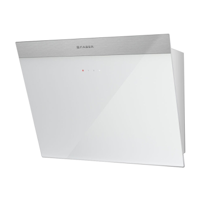 Faber Daisy + wh a55 campana de pared 55 cm vidrio blanco - acero inoxidable