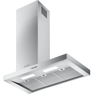 Faber Stilo sx/sp a90 hotte murale 90 cm cheminée gauche en acier inoxydable