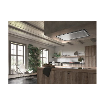 Faber High-light x kl a91/2 campana de techo empotrada 91 cm acero inoxidable