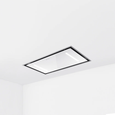 Faber Heaven dual light a90 g/wh flat cappa incasso a soffitto 90 cm bianco