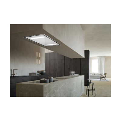 Faber Heaven Dual Light A120 g/Wh flache Einbau-Deckenhaube 120 cm weiß