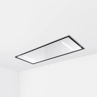 Faber Heaven dual light a120 g/wh hotte de plafond encastrable plate 120 cm blanc