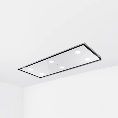 Faber heaven bright a120 g/wh kl ceiling hood 120 cm white glass