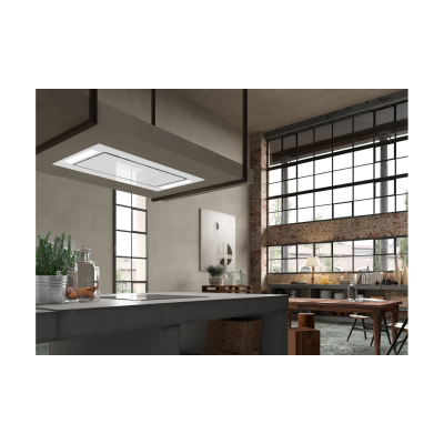 Faber Heaven glass 2.0 wh flat kl a90/2 ceiling hood 90 cm white