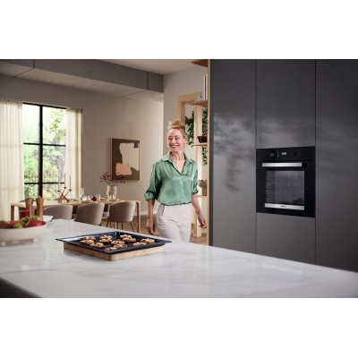 Miele h 2457 bp 60 cm built-in pyrolytic oven, black
