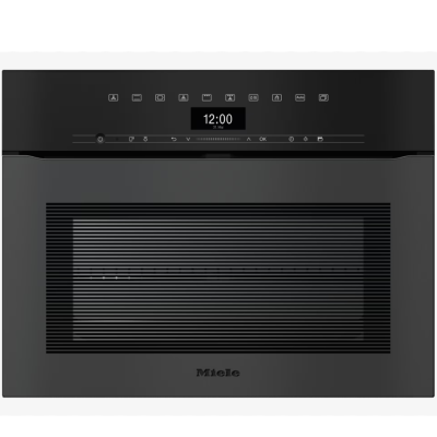 Four encastrable Miele h 7440 bpx 125 gala h 45 cm noir mat