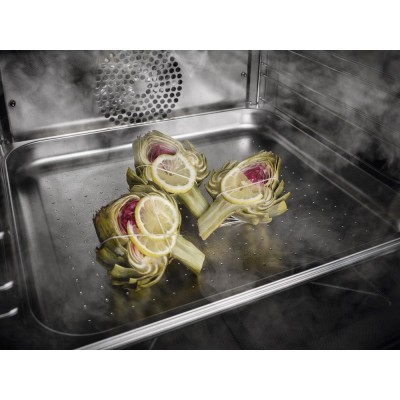Horno de vapor combinado empotrable Miele dgc 7865 hc Pro VitroLine de 60 cm