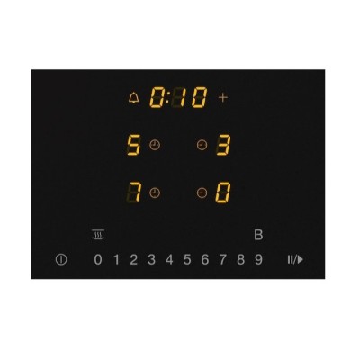 Miele km 7361 fl 60 cm induction hob black glass ceramic
