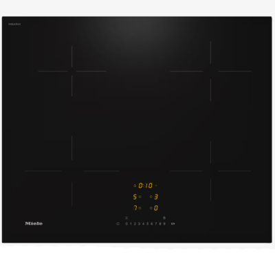 Miele km 7361 fl 60 cm induction hob black glass ceramic