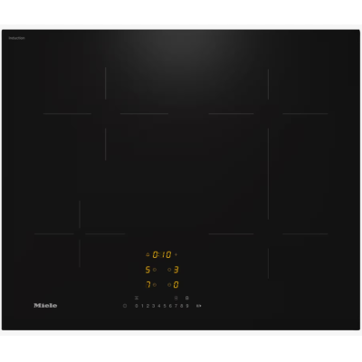 Plaque de cuisson à induction Miele km 7363 fl 60 cm vitrocéramique noire