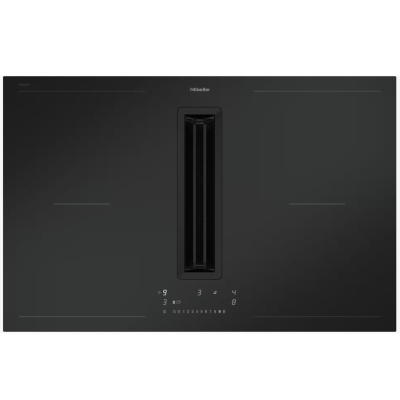 Plaque de cuisson à induction avec hotte aspirante Miele kmda 7876 fl-u 125 gala ed 80 cm