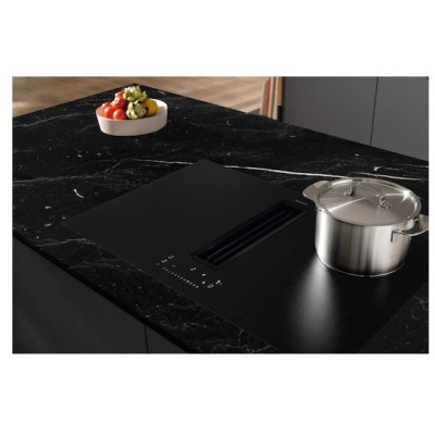 Plaque de cuisson à induction avec hotte aspirante Miele kmda 7876 fl-u 125 gala ed 80 cm