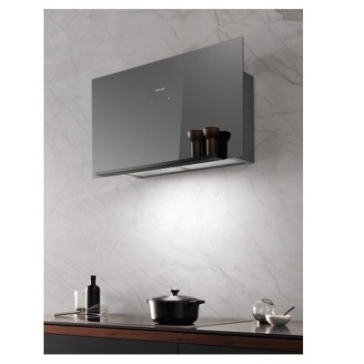 Miele 9092 w Wandhaube 90 cm grau graphit