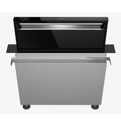 Miele Dad 4941 hotte de sol levantar noir à évacuation descendante 93 cm noir