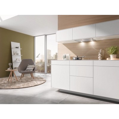 Miele 2450 hotte encastrable sous élément mural 53 cm inox