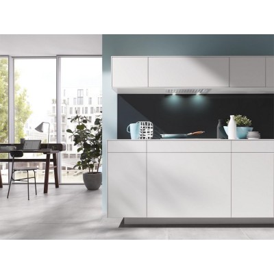 Miele 2558 built-in hood under wall unit 53 cm stainless steel