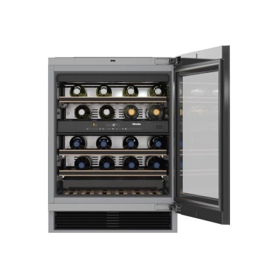 Miele kwt 6322 ug-1 cave à vin encastrable sous plan h 82 - 87 cm