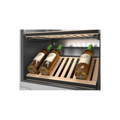 Miele kwt 6422 ig-1 built-in wine cellar h 90 cm glass - black