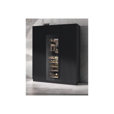 Cave à vin encastrable Miele KWT 6722 IG S-1 H 180 cm, verre - noir