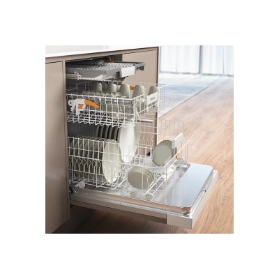 Lavavajillas empotrado Miele g 5410 ski con panel frontal blanco 60 cm