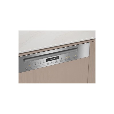 Lave-vaisselle encastrable Miele g 7210 ski avec façade en acier inoxydable 60 cm