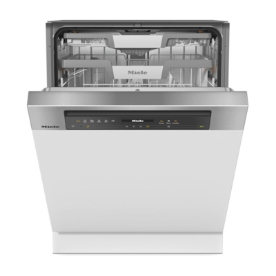 Lave-vaisselle encastrable Miele g 7600 ski avec façade en acier inoxydable 60 cm