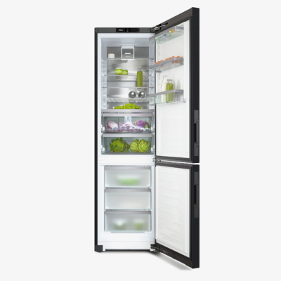 Frigorífico-congelador independiente Miele kfn 4898 a-10 d de 60 cm, color negro