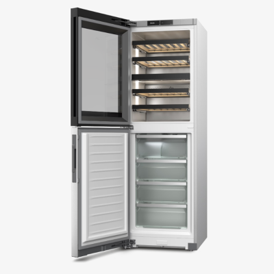 Miele kwns 4784 de vinoteca-congelador combinado h 185 cm acero inoxidable