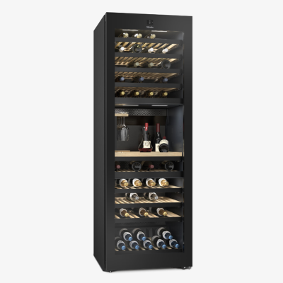 Miele kwt 4999 f Weinkeller-Gefrierkombination 70 cm H 201 schwarz