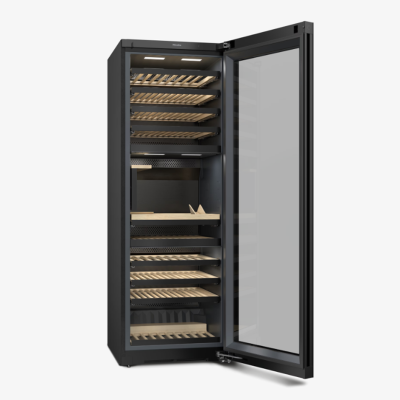 Cave à vin combinée congélateur Miele KWT 4999 F 70 cm H 201 cm Noir
