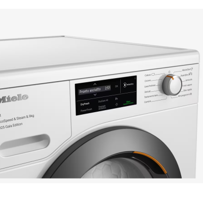 Miele tcl 680 wp 125 gala and dryer 9 kg white