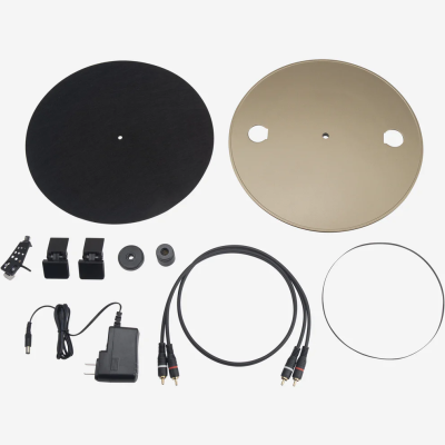 Jbl Spinner BT Bluetooth-Plattenspieler – mit Riemenantrieb Schwarz – Gold