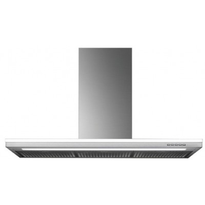 Okap wyspowy Falmec Lumen Design 120 cm ze stali nierdzewnej