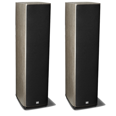 Jbl hdi-3800 pair of front floorstanding speakers 300W gray - oak
