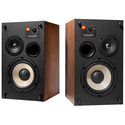 Jbl L52 Classic pair of front speakers 75W walnut wood - blue