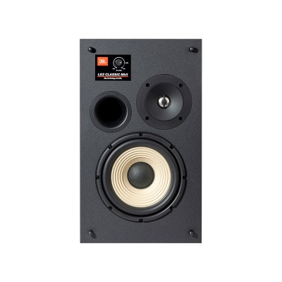 Jbl l82 classic mkII paire d'enceintes avant sur pied en bois - bleu